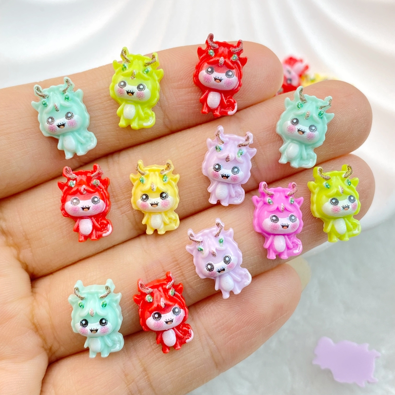 Art Craft Dinosaurs - 50Pcs New Mixed Nail Art Resin