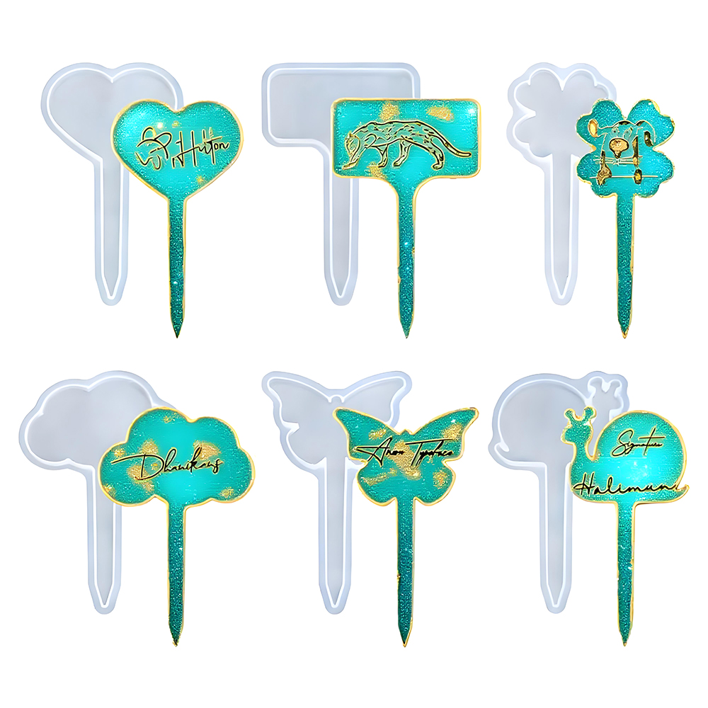 Art Craft Model - S0253 6 Styles T Shape Bookmark