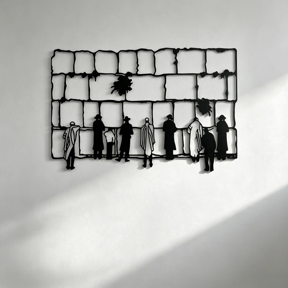 Art & Craft Kids Salon - CIFBUY Iron Wall Art Holy Kotel