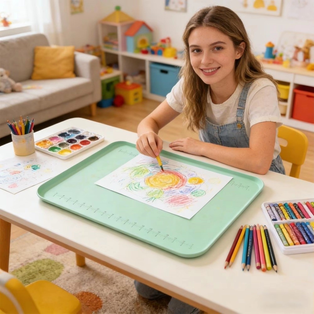 Art Craft Clay - Portable Silicone Painting Mat Large Leak-Proof
