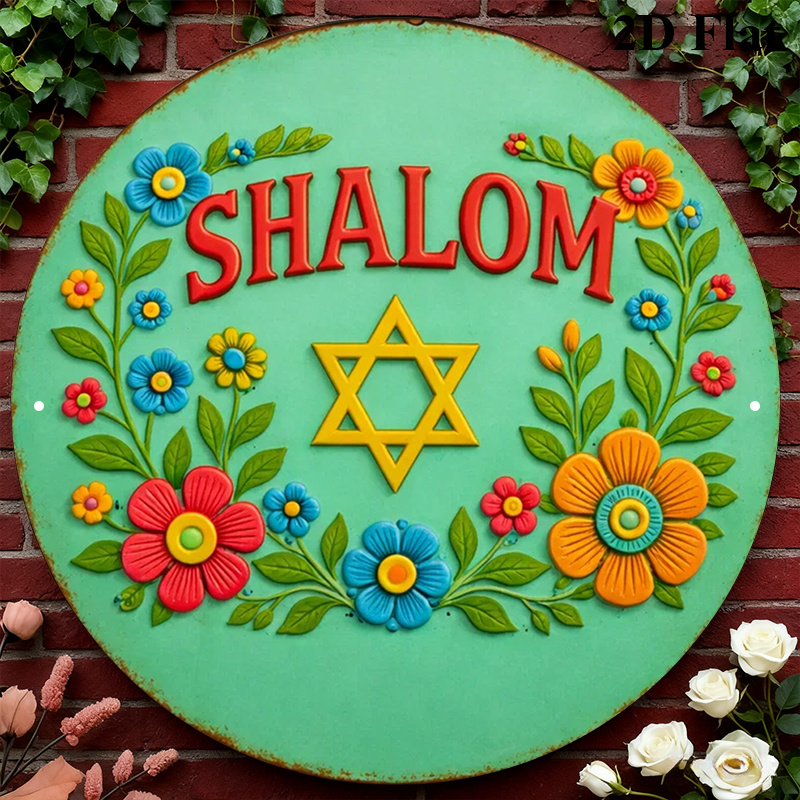 Art & Craft Kids Salon - CIFBUY Shalom Star of David Aluminum