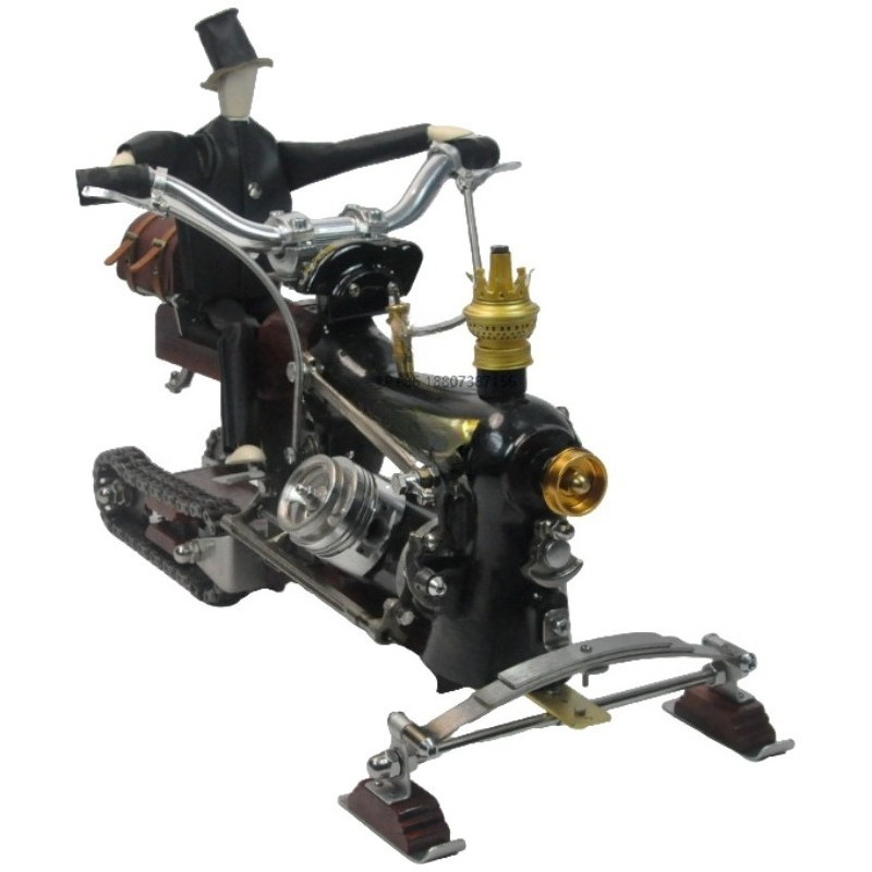 Art Craft Model - snowmobile model :A Meticulously Crafted Metal