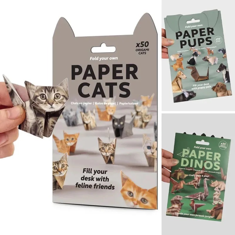 Art Craft Dinosaurs - Creative DIY Paper Cats 50 Sheets