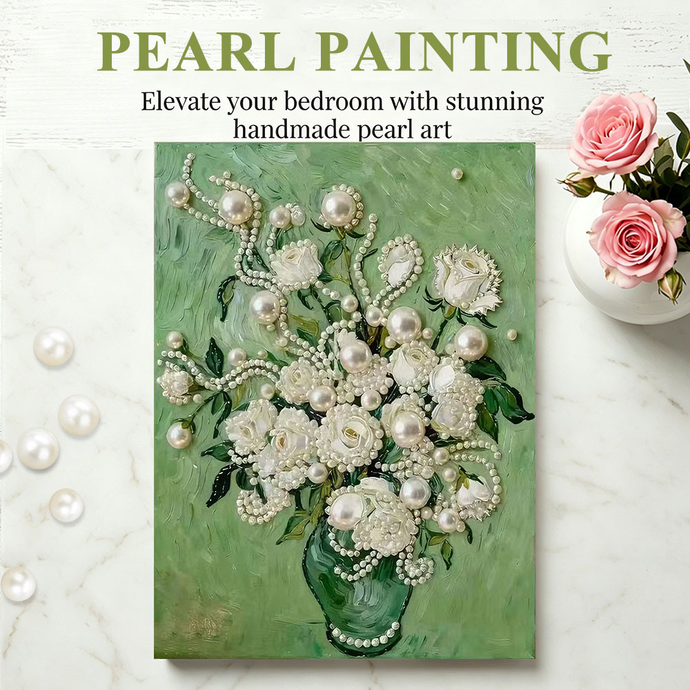 Art Craft Rose - Huacan DIY Pearl Art Painting kits