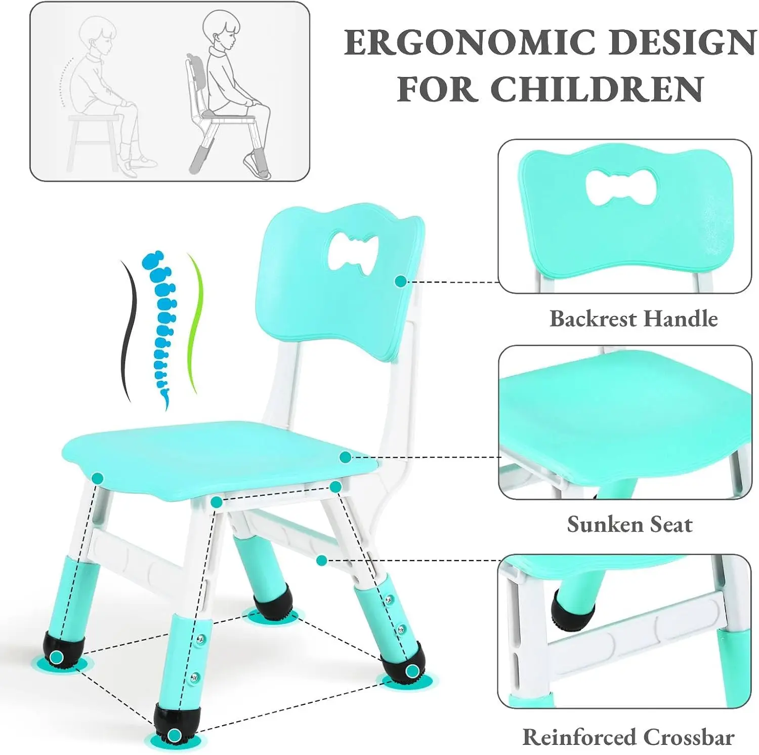 Kids Table and 6 Chairs Set, H - огляд і ціна Art Craft Activities For Preschoolers