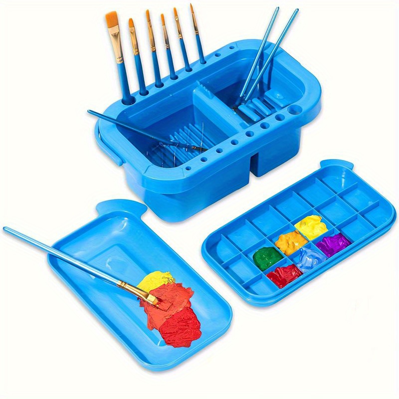 3-in-1 Paint Brush Cleaner Bas - огляд і ціна Gouache Paint Set