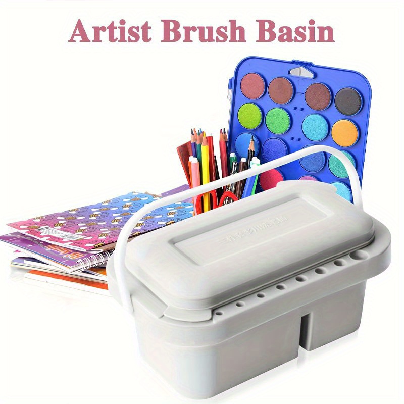 3-in-1 Paint Brush Cleaner Bas - огляд і ціна Gouache Paint Set
