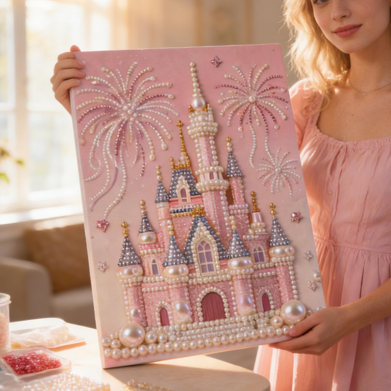 DIY Pearl Painting Kit Beaded  - огляд і ціна Art Craft Gifts For Adults