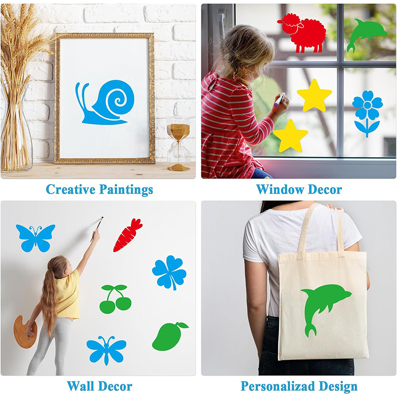 10/20pcs Painting Template Dra - огляд і ціна Art Craft Painting