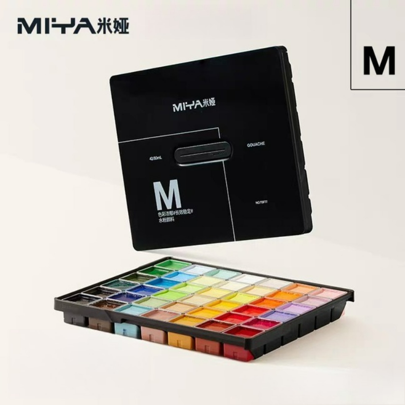 MIYA Gouache Paint Jelly Set M - огляд і ціна Gouache Paint Set