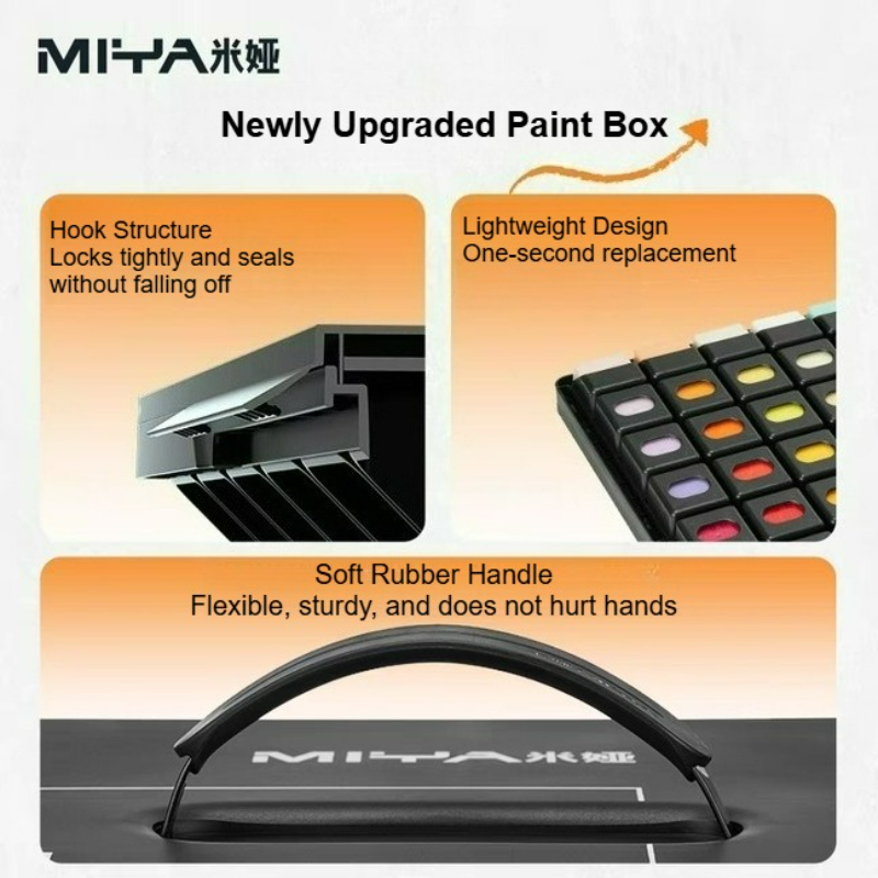 MIYA Gouache Paint Jelly Set M - огляд і ціна Gouache Paint Set