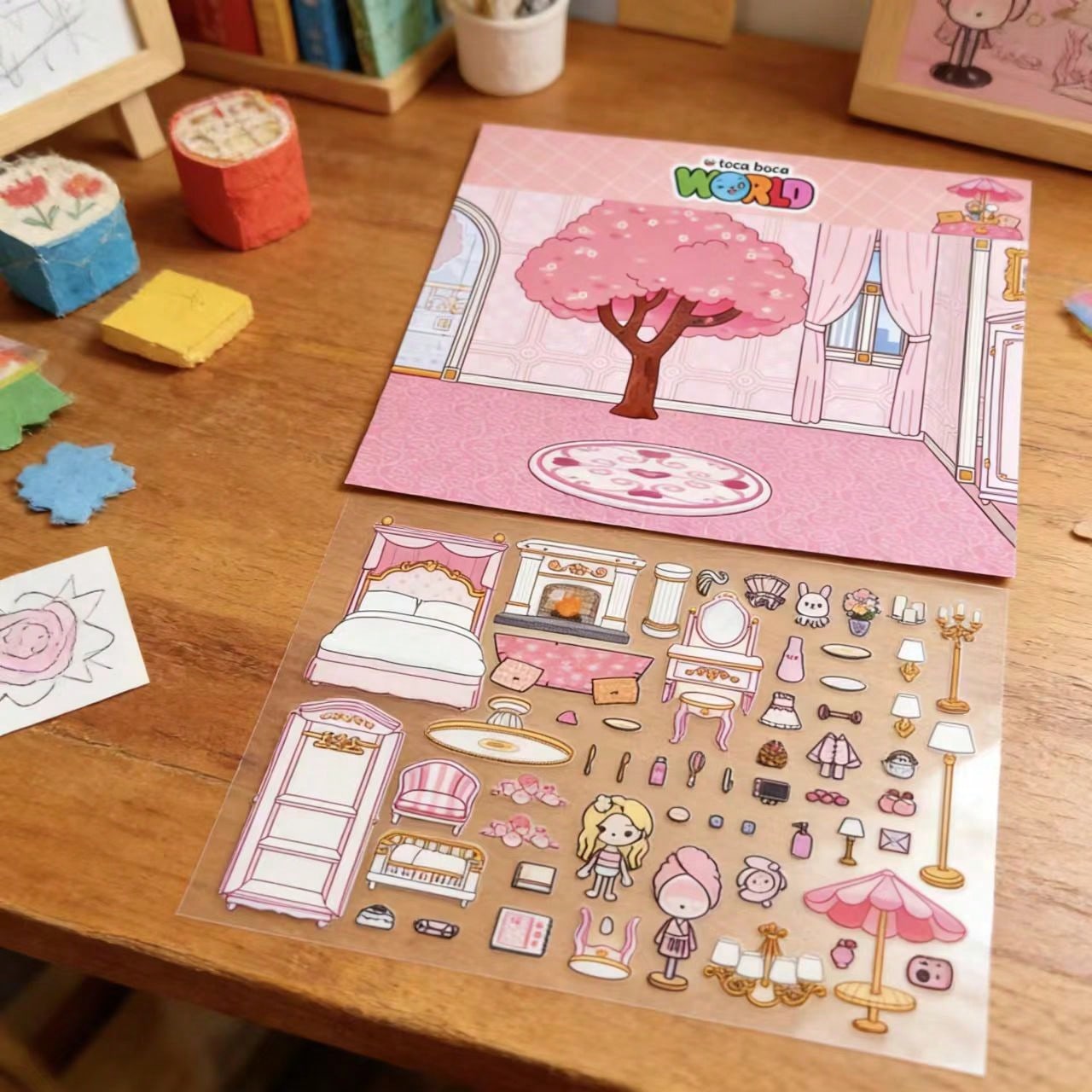 Pink Sakura Tree Hotel Room DI - огляд і ціна Art Craft Tree