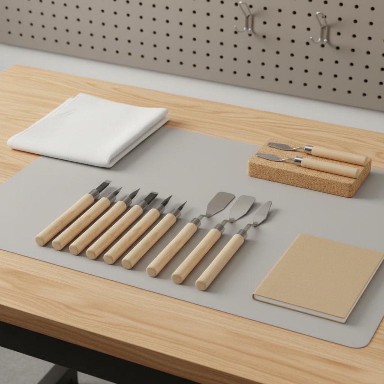9 Pieces Linoleum Carving Kit  - огляд і ціна Linocut Carving Tool