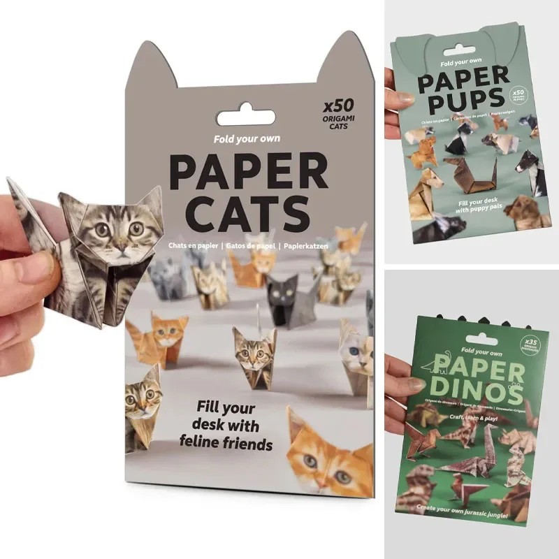 Creative DIY Paper Cats 50 She - огляд і ціна Art Craft Dinosaurs