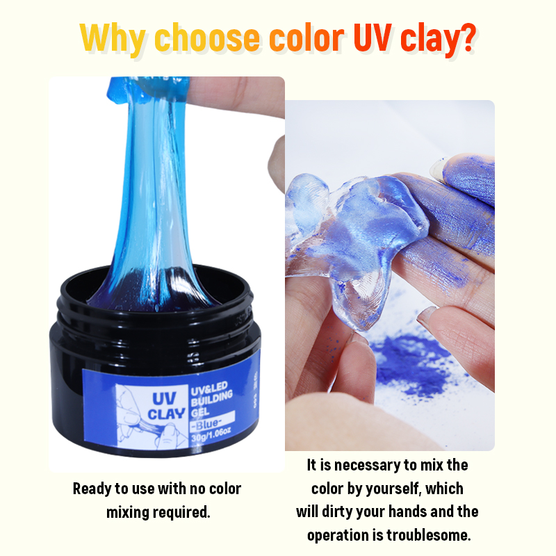 16 colors of UV resin putty -3 - огляд і ціна Art Craft Model