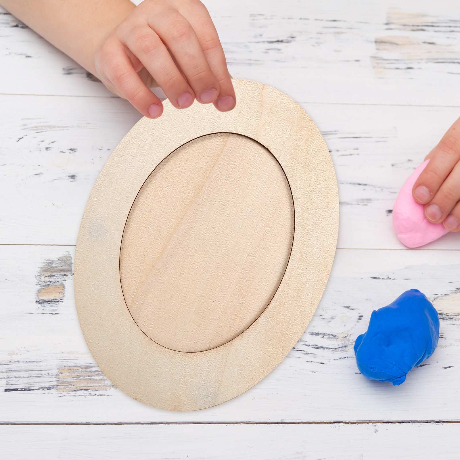 Unfinished Oval Wooden Picture - огляд і ціна Art Craft Activities For Preschoolers