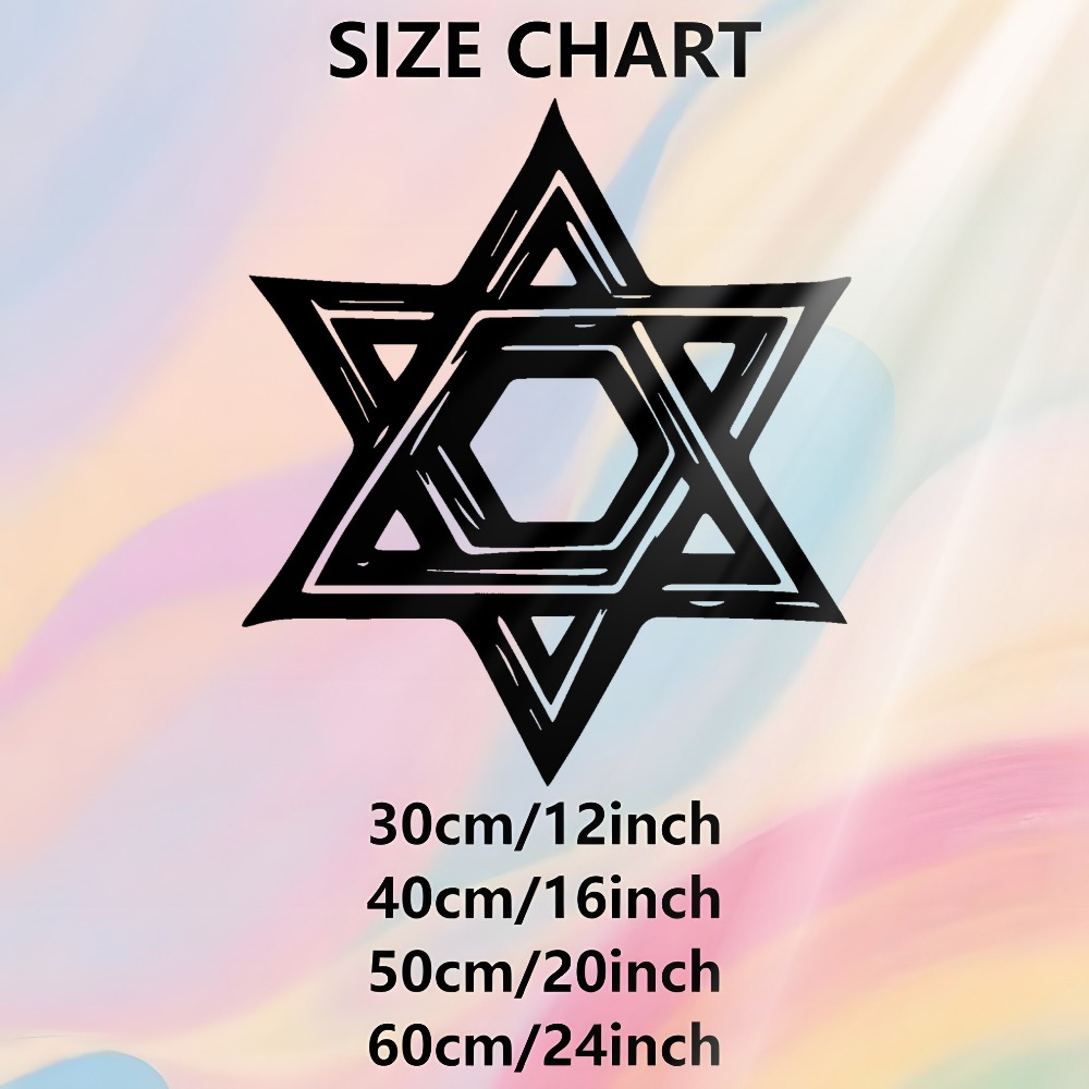 CIFBUY Iron Wall Art Star of D - огляд і ціна Art & Craft Kids Salon