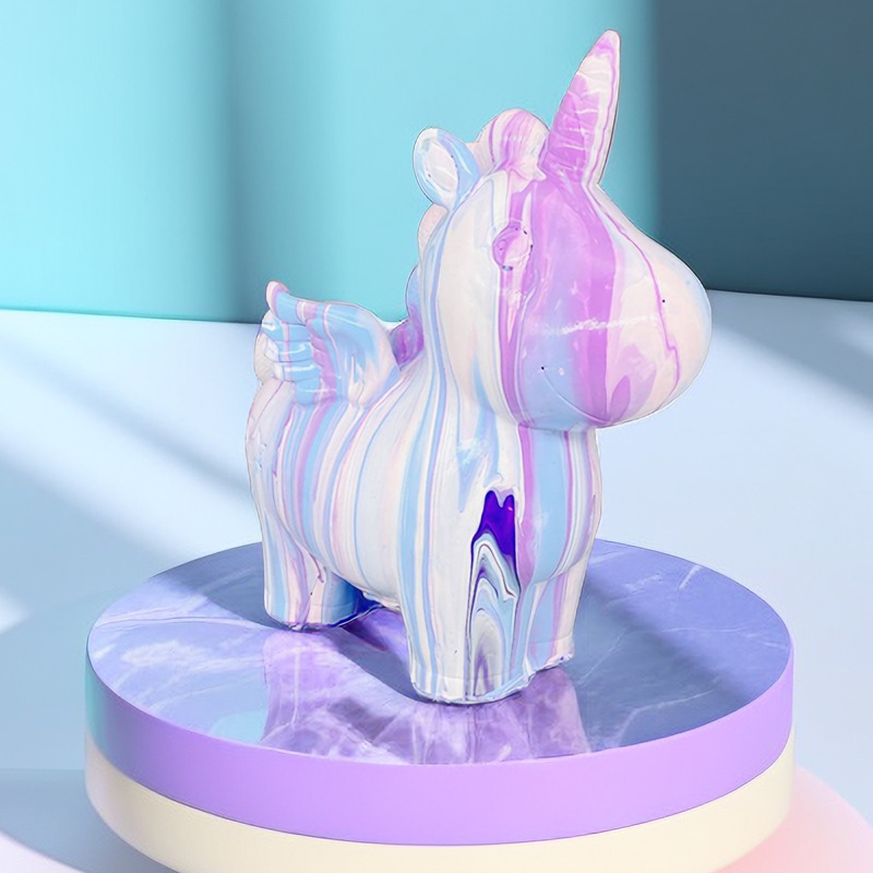 Acrylic Paints Set Fluid Unico - огляд і ціна Art Craft Unicorn