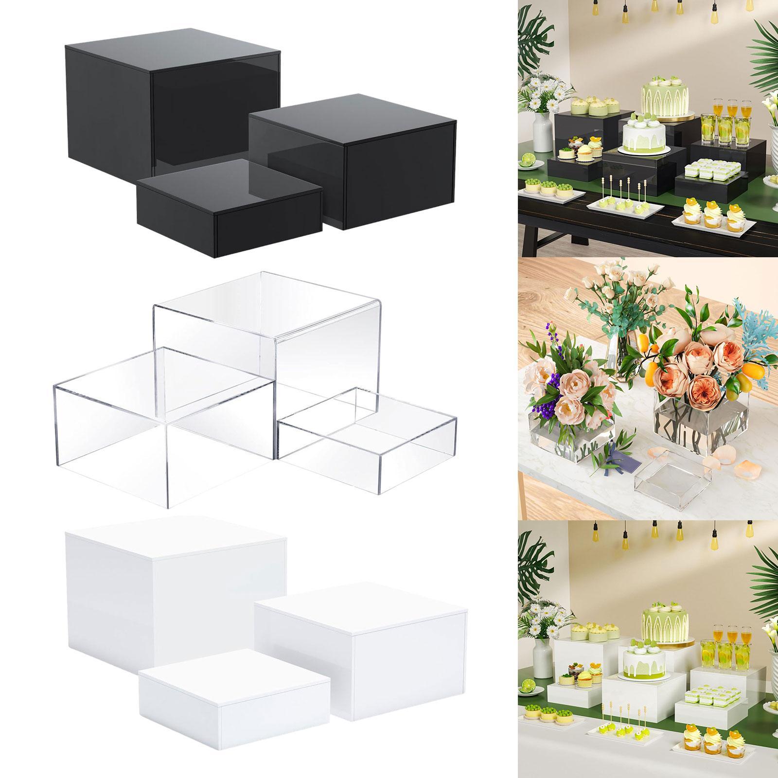 3Pcs Buffet Risers (Different  - огляд і ціна Exhibition Of Art And Craft