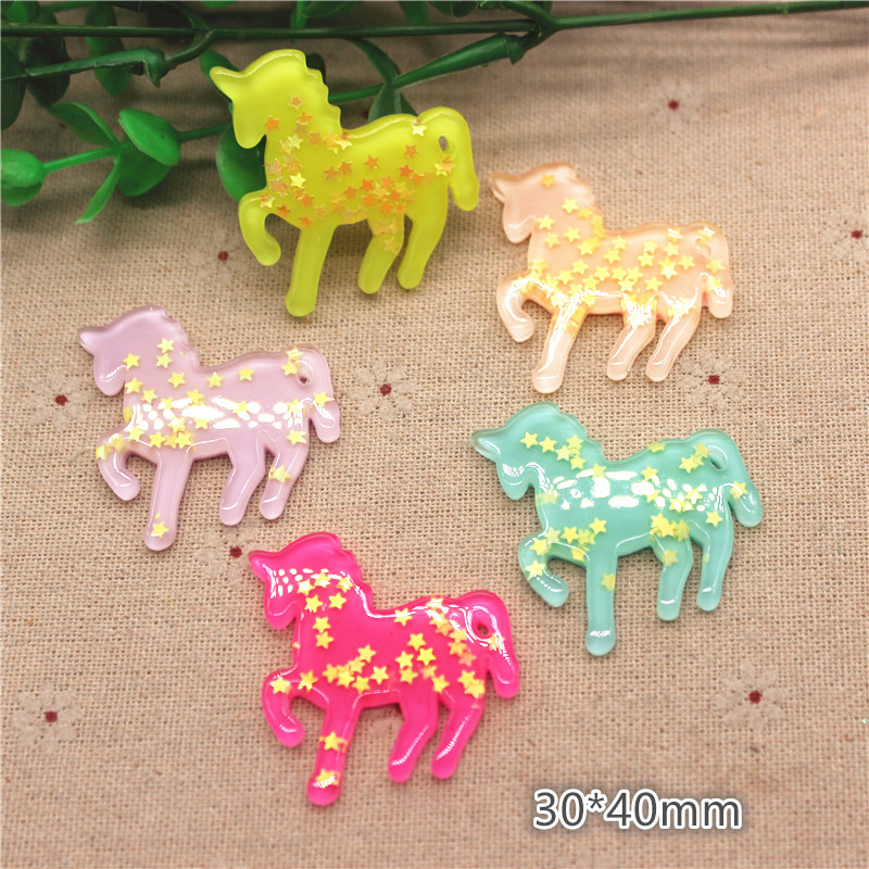 10pcs Mix Colors Cute Cartoon  - огляд і ціна Art Craft Unicorn
