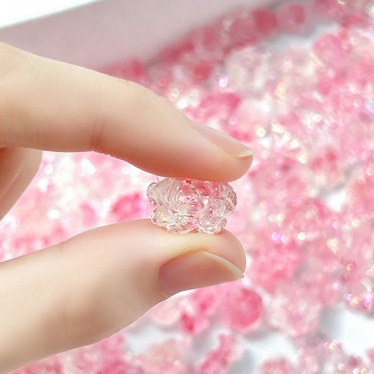 30/60/120/150PCS Resin Luminou - огляд і ціна Art Craft Rose