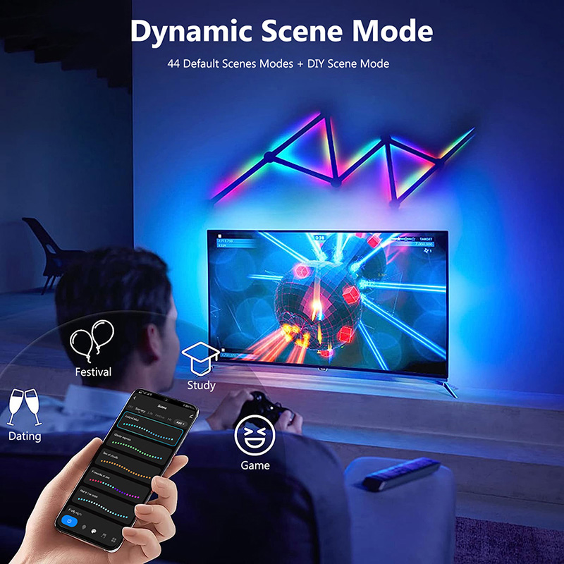 Smart RGB Wall Lamp, Bluetooth - огляд і ціна Art Craft Games