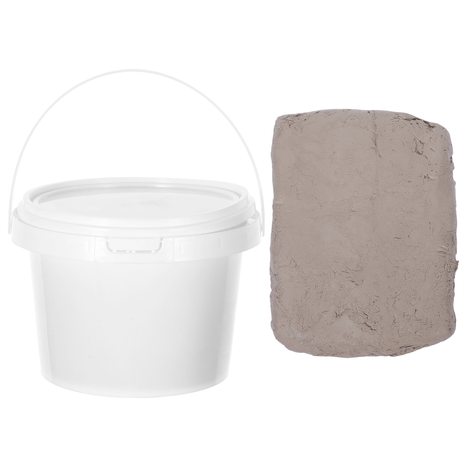 1Set Air Dry Clay White Bucket - огляд і ціна Art Craft Clay