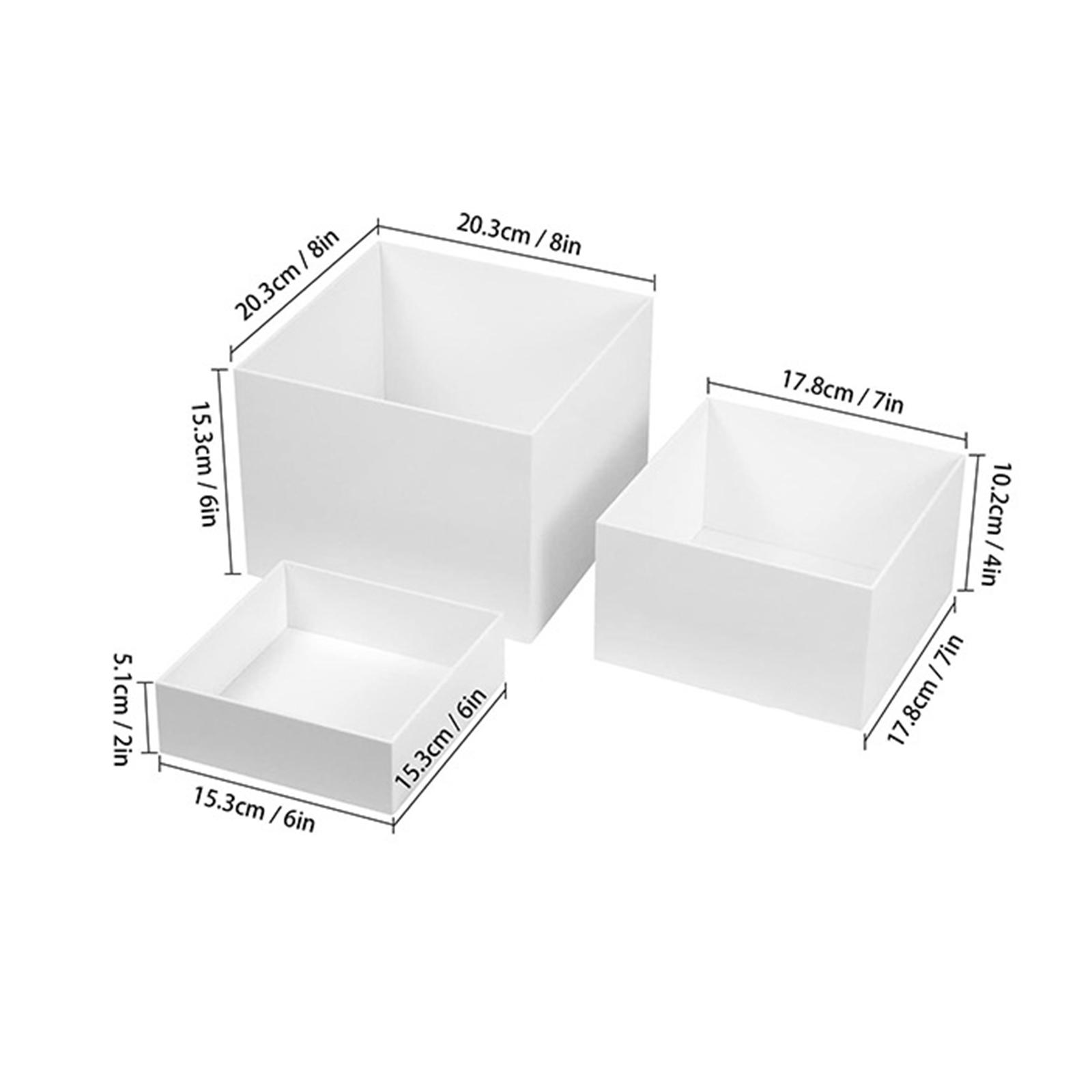 3Pcs Buffet Risers with Hollow - огляд і ціна Exhibition Of Art And Craft