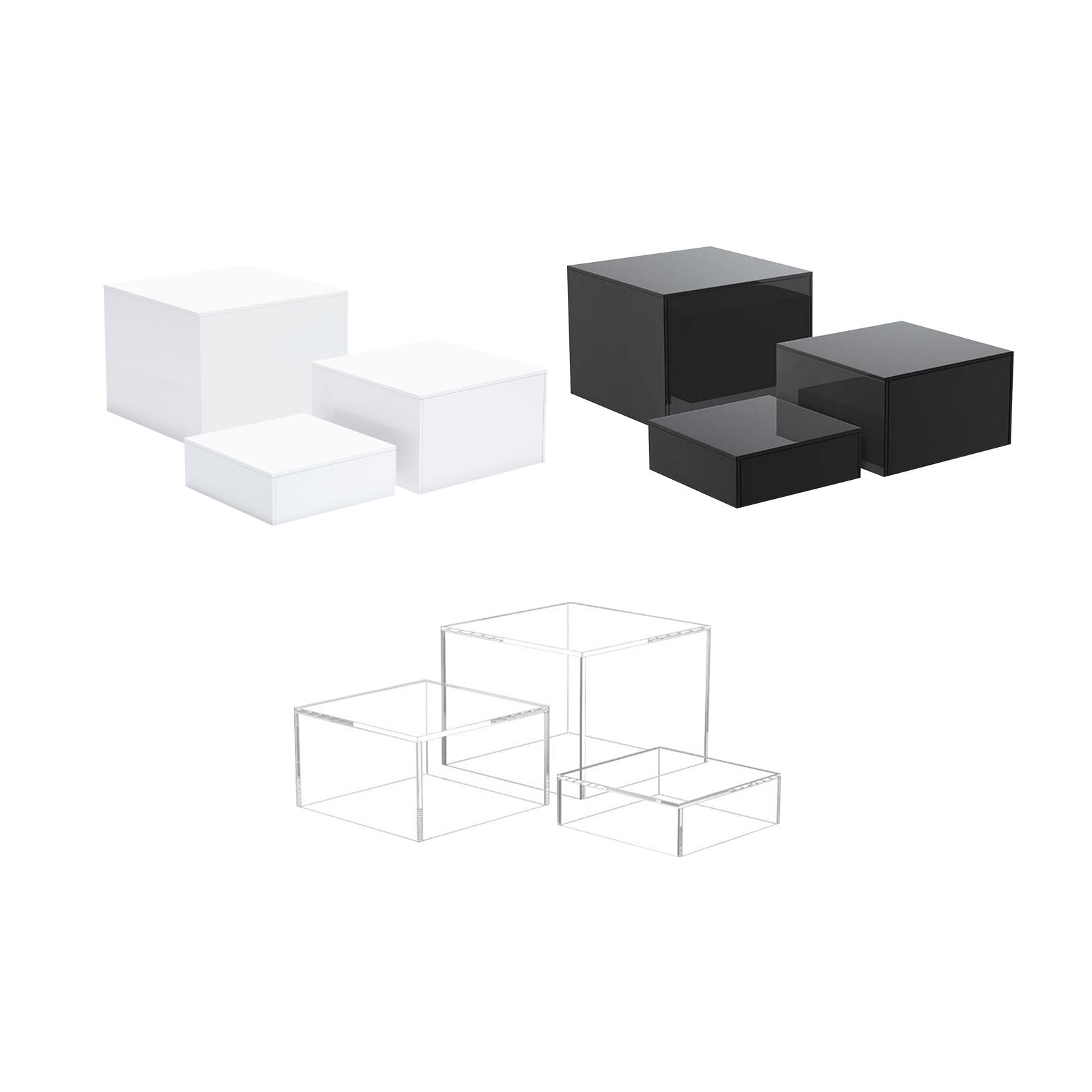 3Pcs Buffet Risers with Hollow - огляд і ціна Exhibition Of Art And Craft