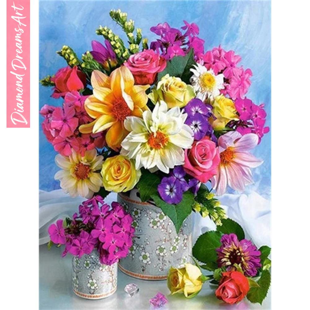 Full Diamond Mosaic Flower 5D  - огляд і ціна Art Craft Rose