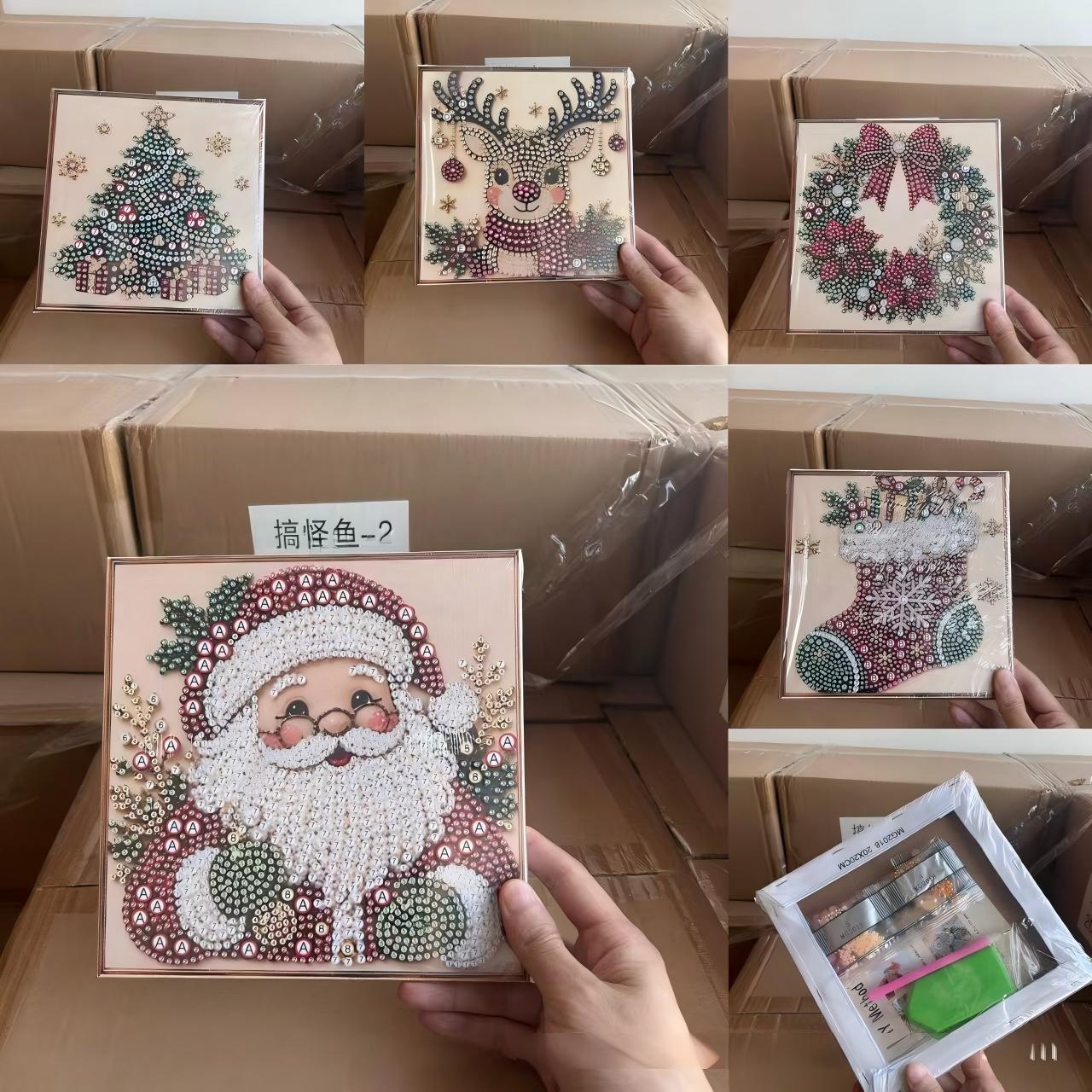 Christmas Pearl Diamond Painti - огляд і ціна Art Craft Gifts For Adults