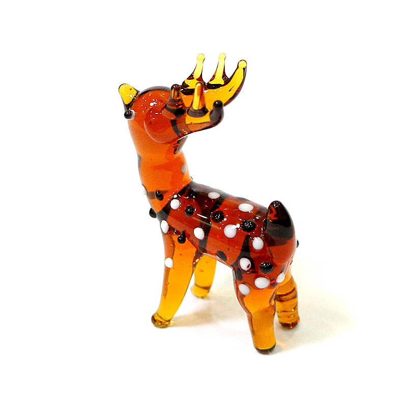 Custom Cute Christmas Deer Gla - огляд і ціна Art Craft Display