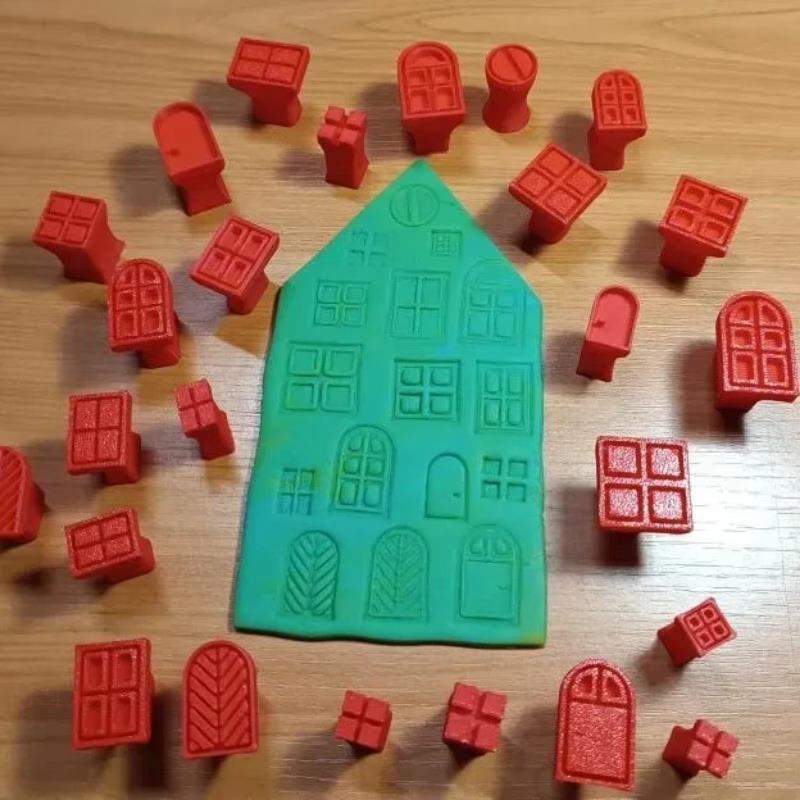 25pcs Clay Stamp & Molding Kit - огляд і ціна Art Craft Clay