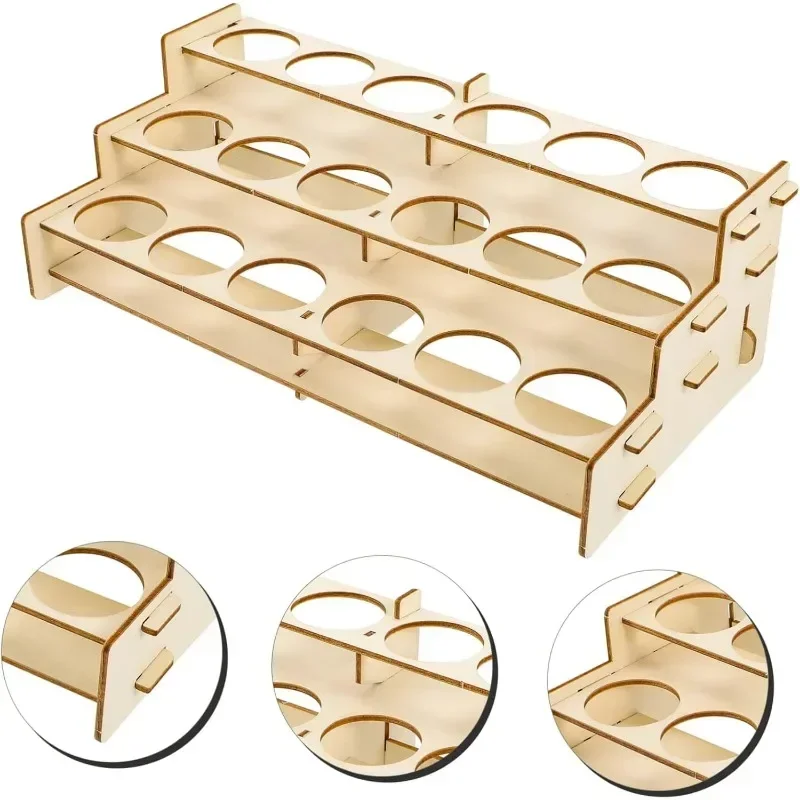 Wooden Paint Rack Organizer fo - огляд і ціна Art Craft Display