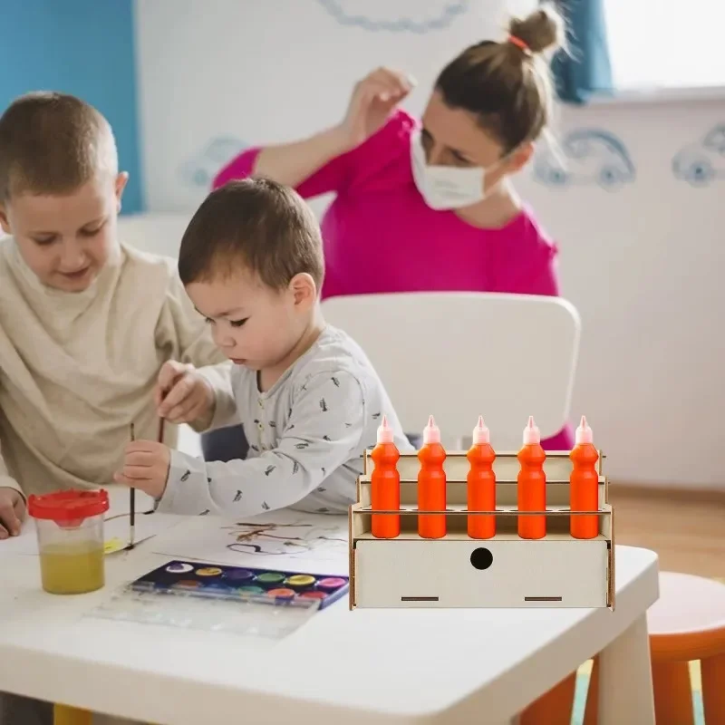Wooden Paint Rack Organizer fo - огляд і ціна Art Craft Display