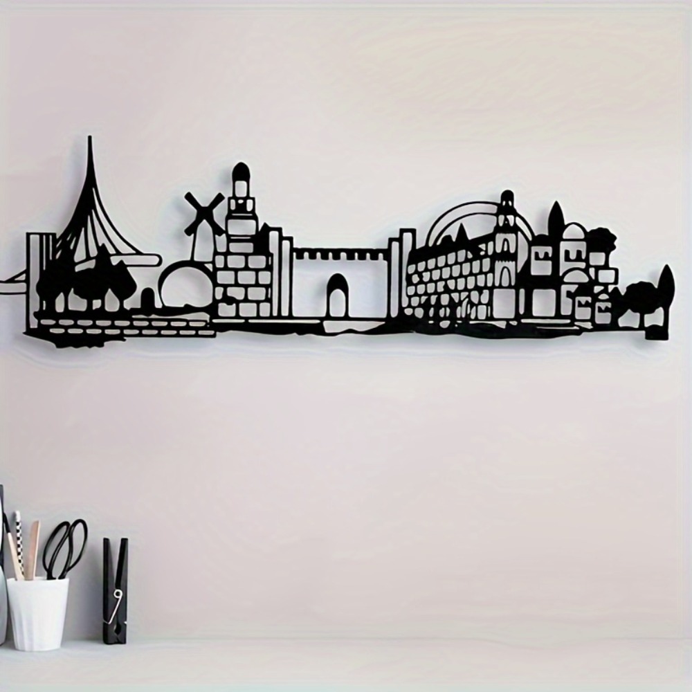 CIFBUY Metal Wall Art Jerusale - огляд і ціна Art & Craft Kids Salon