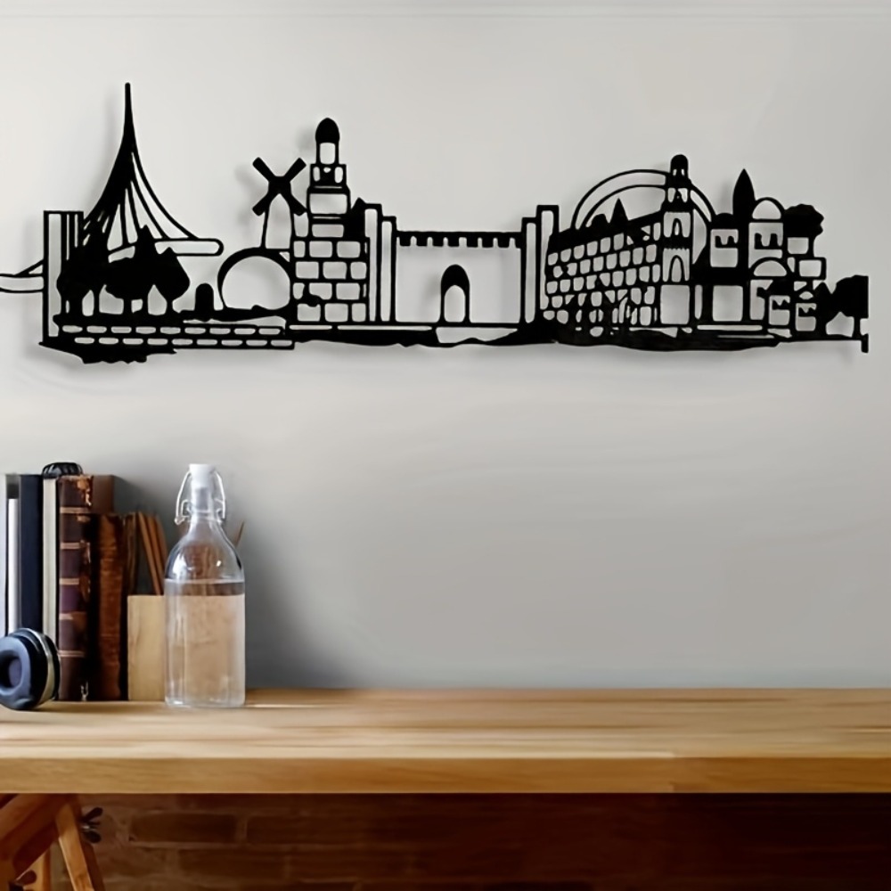 CIFBUY Metal Wall Art Jerusale - огляд і ціна Art & Craft Kids Salon