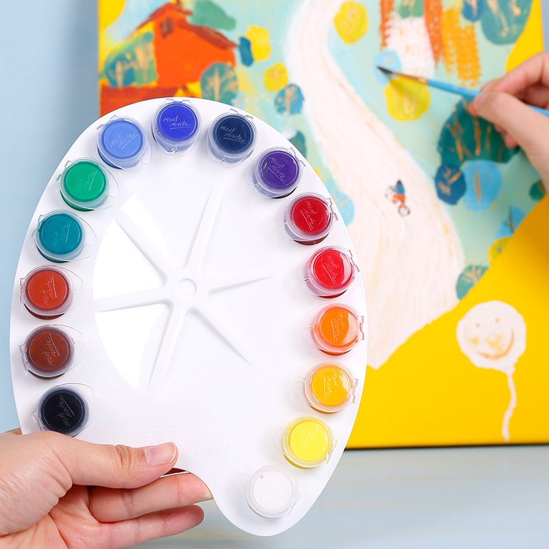 7/15 Colors 4ML Gouache Paint  - огляд і ціна Gouache Paint Set