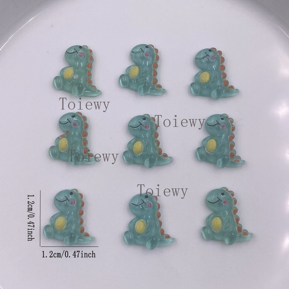 50pcs Mixed Resin Colorful Gli - огляд і ціна Art Craft Dinosaurs