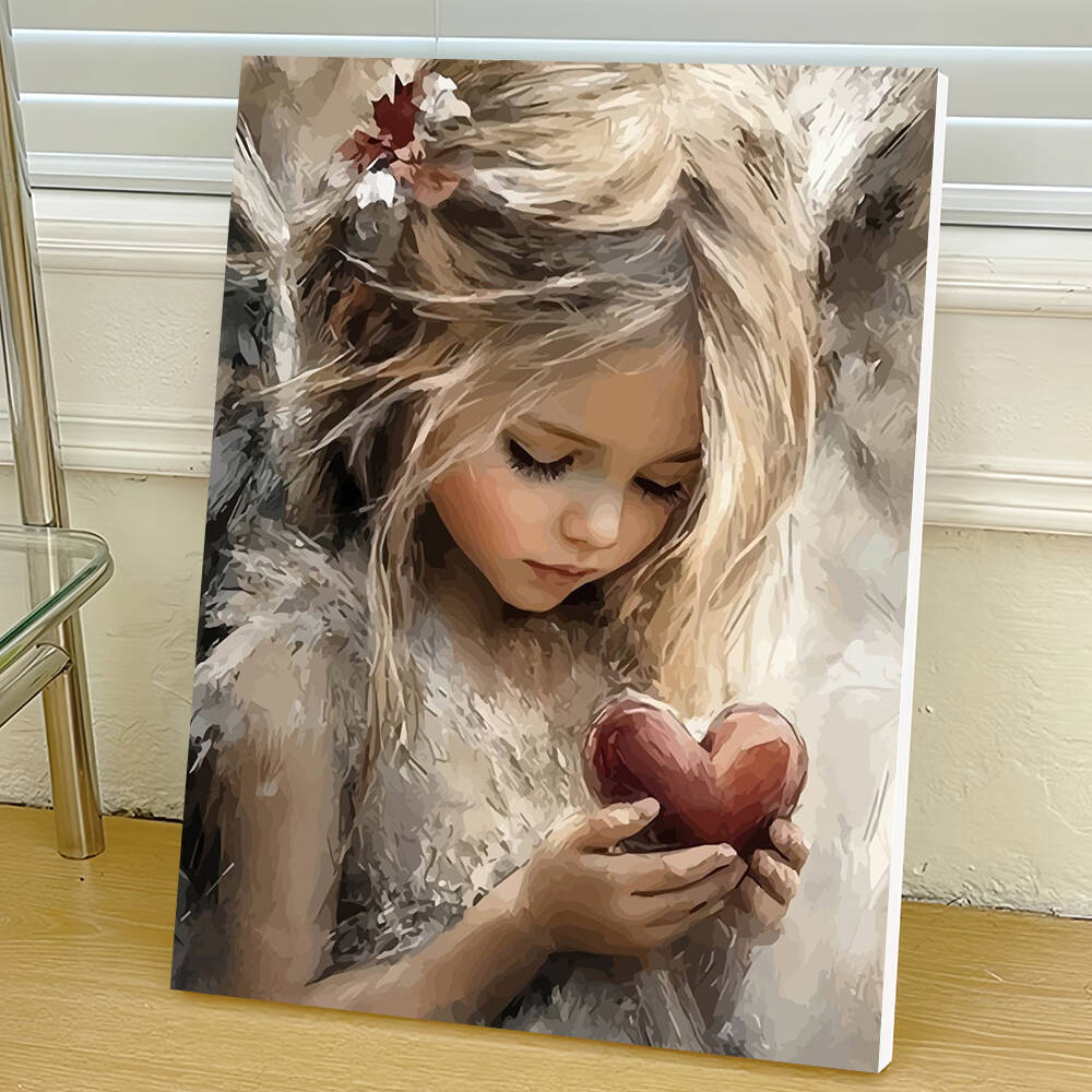 Drawing By Numbers Girl Portra - огляд і ціна Art Craft Gifts For Adults
