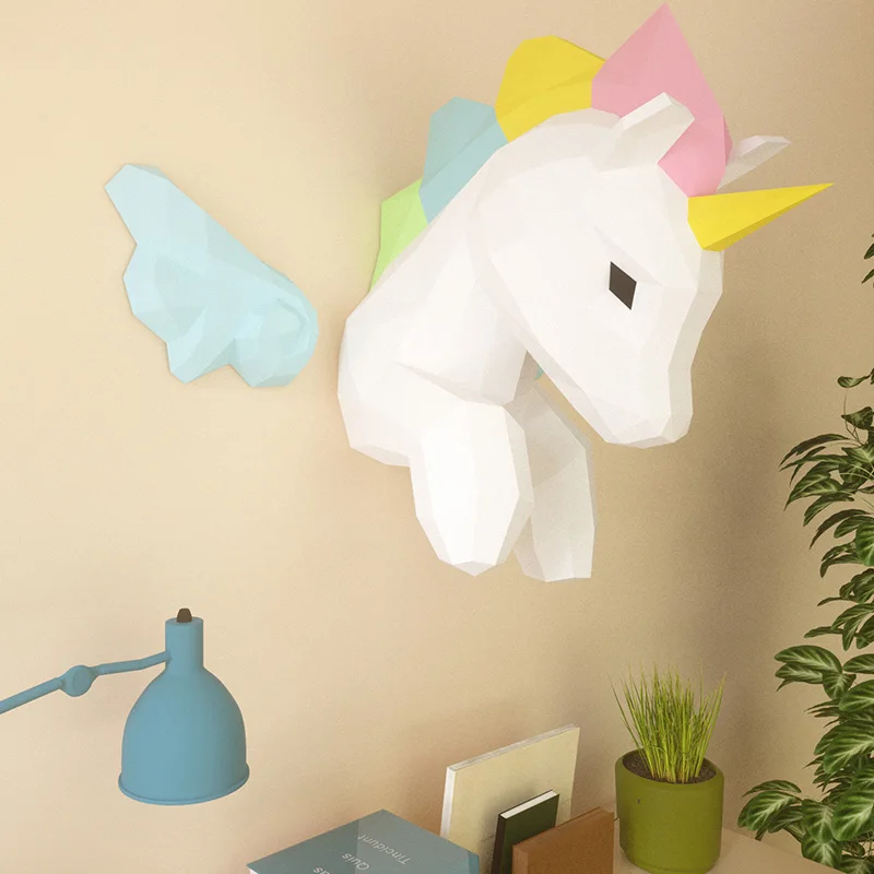 Rainbow Unicorn Animal Wall De - огляд і ціна Art Craft Unicorn