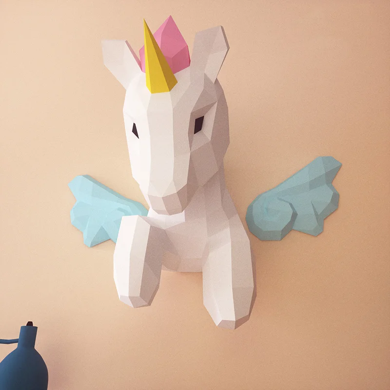 Rainbow Unicorn Animal Wall De - огляд і ціна Art Craft Unicorn