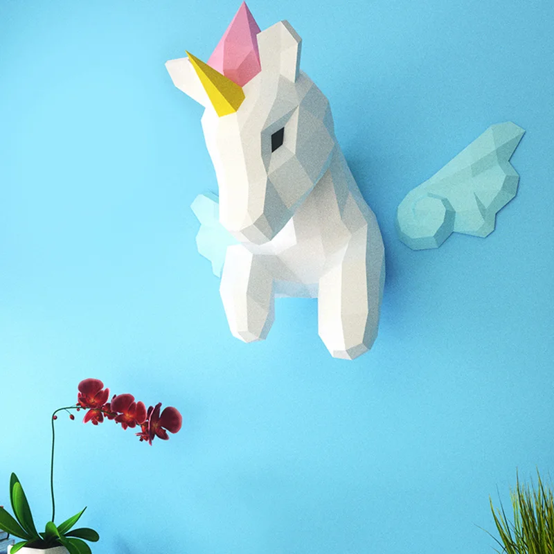 Rainbow Unicorn Animal Wall De - огляд і ціна Art Craft Unicorn