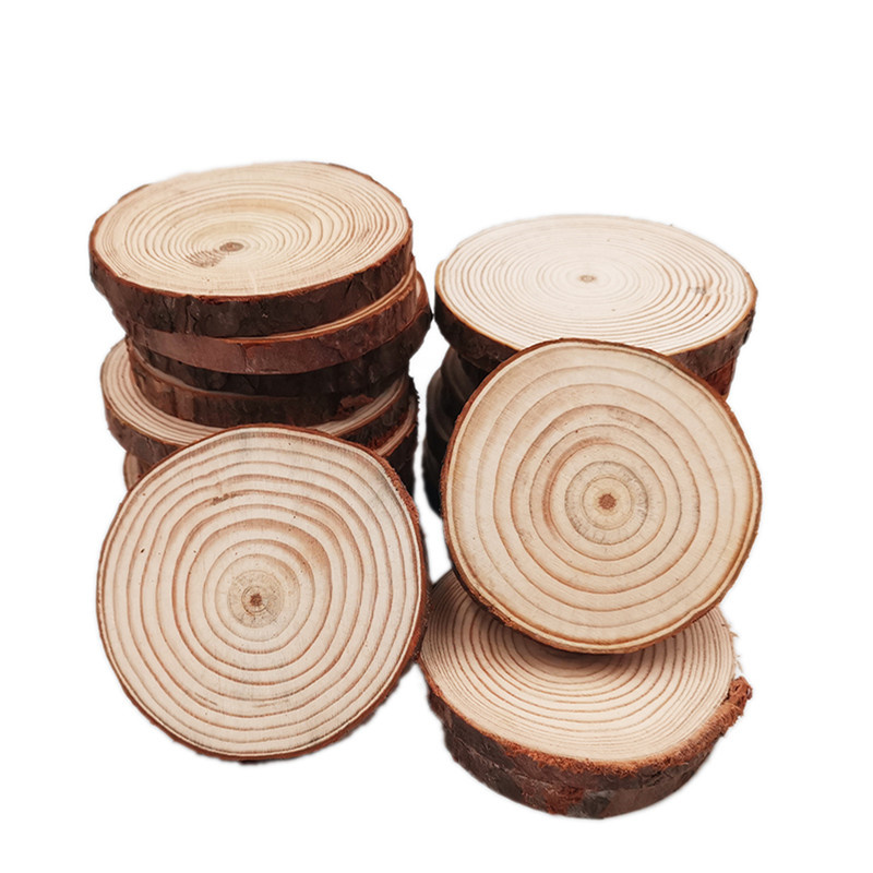 Unfinished Wood Slices Discs C - огляд і ціна Art Craft Tree