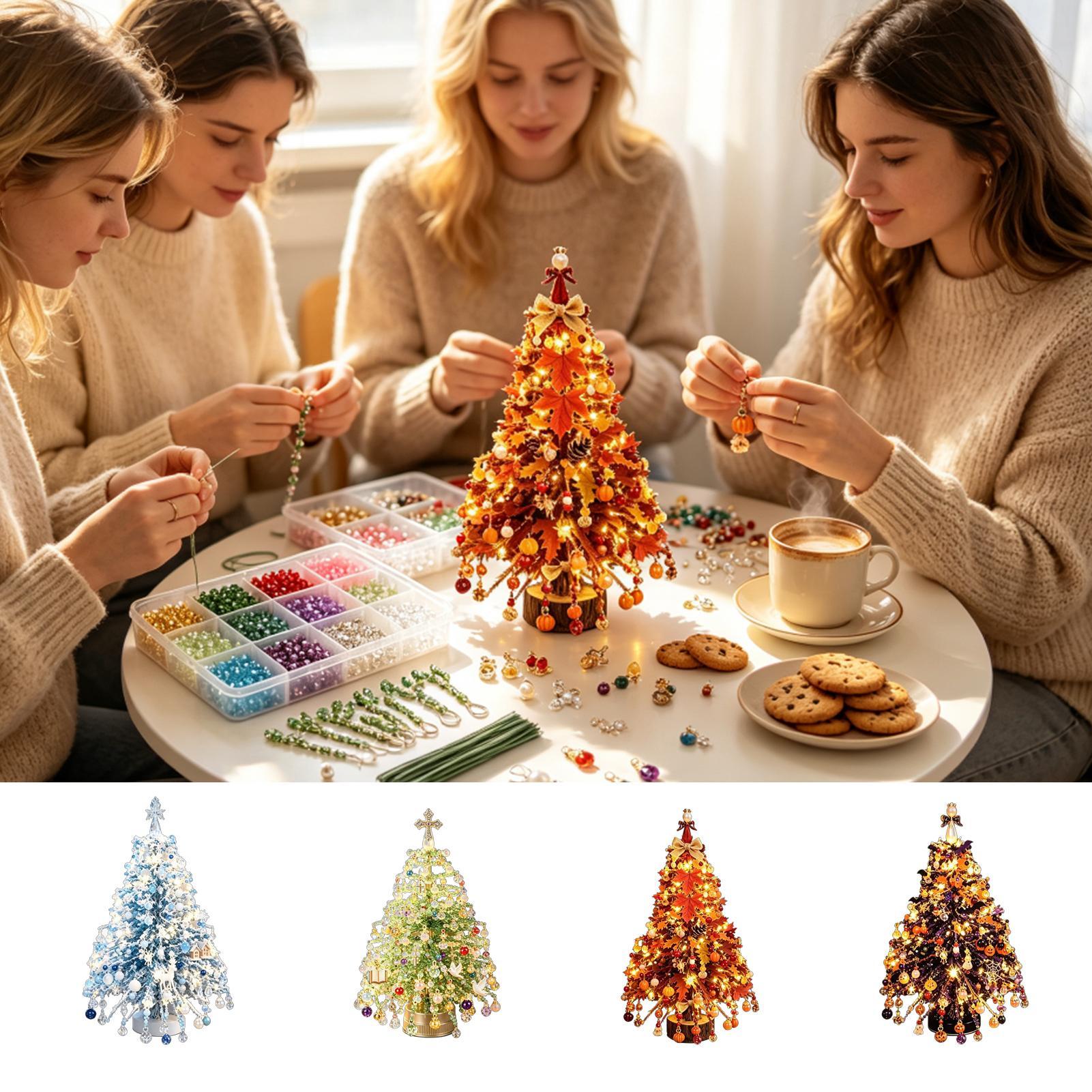 Beaded Christmas Tree Kit Fair - огляд і ціна Art Craft Tree