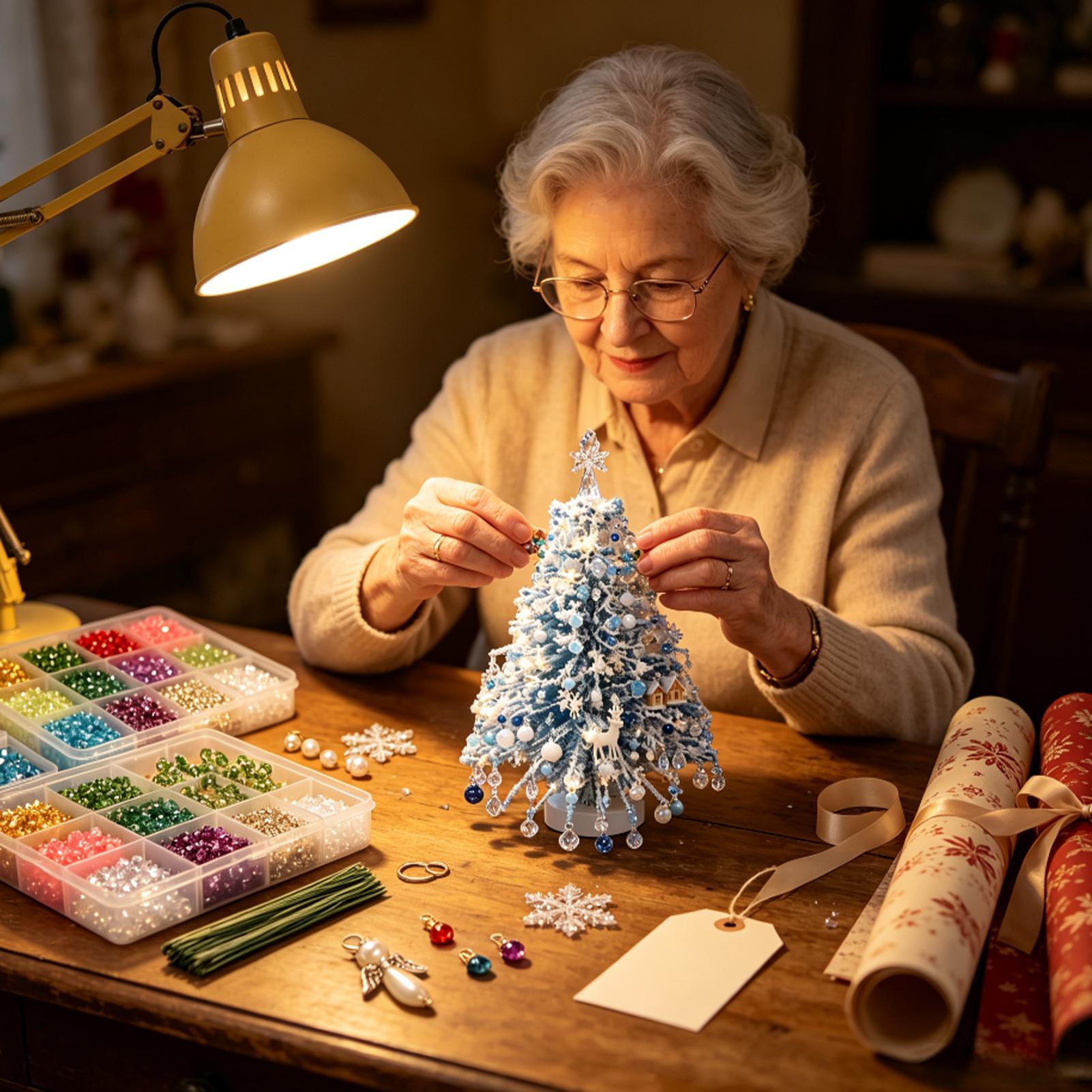 Beaded Christmas Tree Kit Fair - огляд і ціна Art Craft Tree