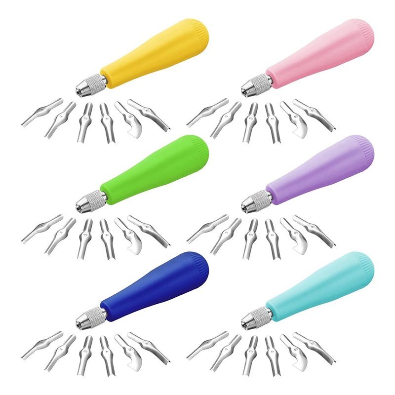 B14C 24Pack Craft Linoleum Cut - огляд і ціна Linocut Carving Tool
