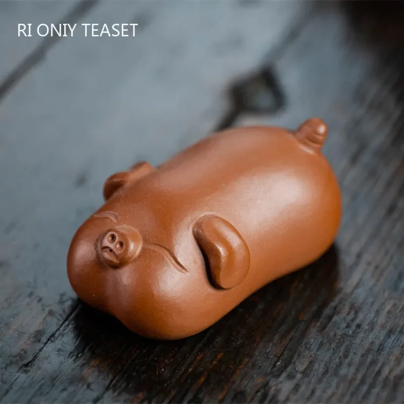 Yixing Handmade Cute Pig Statu - огляд і ціна Art Craft Clay