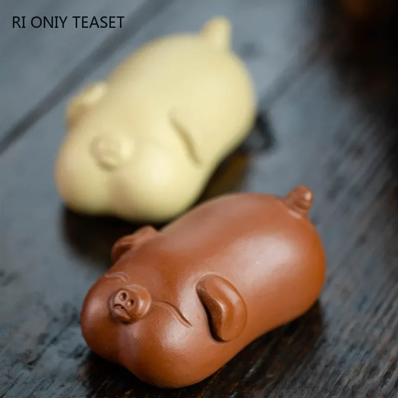 Yixing Handmade Cute Pig Statu - огляд і ціна Art Craft Clay