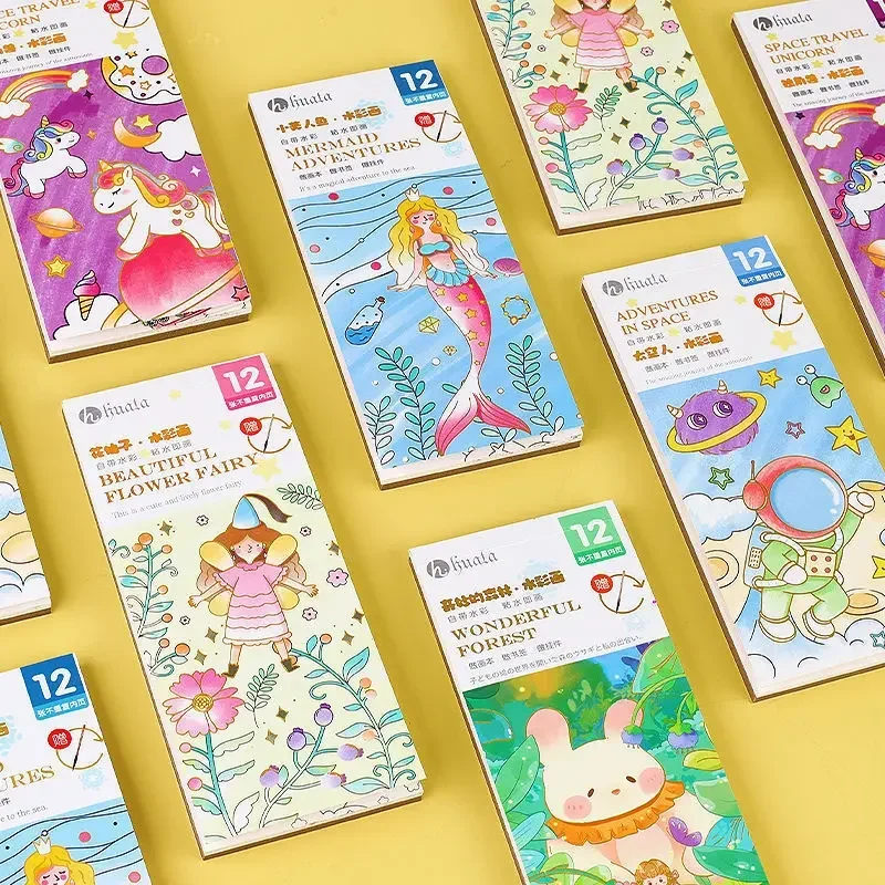 20 Pages Portable Watercolor P - огляд і ціна Gouache Paint Set